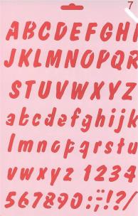 Opakowanie Szablon 07 alfabet