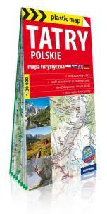 Okładka książki Tatry polskie mapa turystyczna 1:30 000