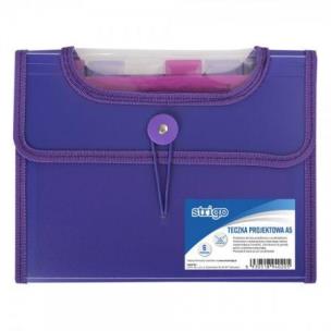 Opakowanie Teczka A5 z przekładkami V-file fioletowa PILOT