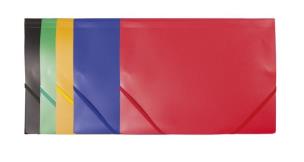 Opakowanie Teczka plastikowa z gumką niebieska D.RECT