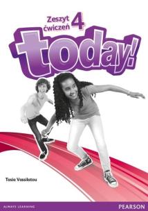 Okładka książki Today! 4 WB + CD PEARSON