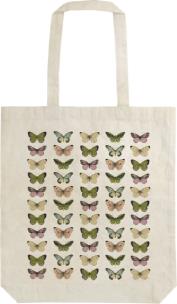 Opakowanie Torba bawełniana na ramię Szoperka STBAG 08 Motyle