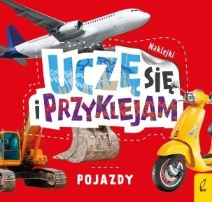 Okładka książki Uczę się i przyklejam. Pojazdy