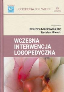 Okładka książki Wczesna interwencja logopedyczna