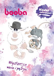 Okładka książki Wodne kolorowanie. Booba