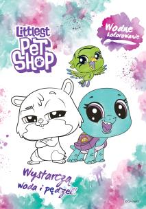 Okładka książki Wodne kolorowanie. Littlest Pet Shop