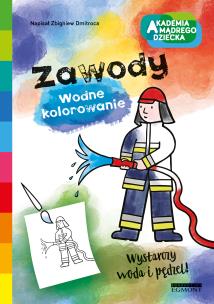 Okładka książki Wodne kolorowanie. Zawody