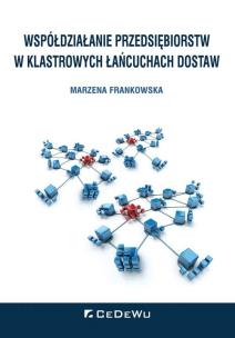 Okładka książki Współdziałanie przedsiębiorstw w klastrowych...