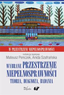 Okładka książki Wybrane przestrzenie niepełnosprawności