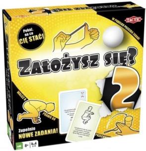 Założysz się? 2. Wydawca: Tactic. Multiszop.pl Opakowanie Założysz się? 2