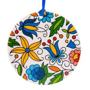 Opakowanie Zawieszka na choinkę - koło kaszubskie FOLKSTAR