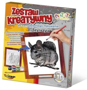 Opakowanie Zestaw Kreatywny do malowania - Szynszyla