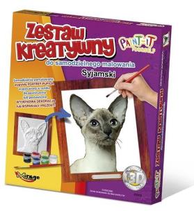 Okładka książki Zestaw Kreatywny do malowania - Syjamski