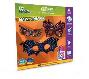 Opakowanie Zestaw zrób to sam - Maski zdrapki wzór B CRICCO