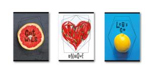 Opakowanie Zeszyt Friut in shapes A5/60K kratka (10szt)STRIGO