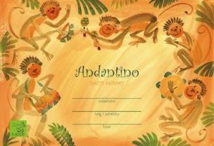 Opakowanie Zeszyt nutowy - Andantino