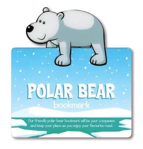 Opakowanie Zwierzęca zakładka do książki - Niedźwiedź polarny