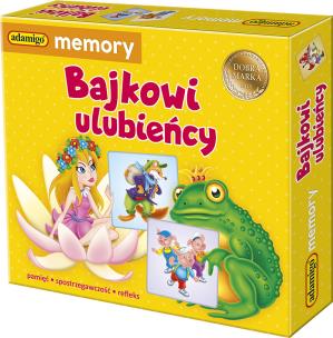 Bajkowi ulubieńcy - adamigo memory. Wydawca: Adamigo. Multiszop.pl Opakowanie Bajkowi ulubieńcy - adamigo memory