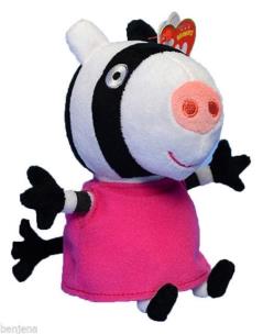 Opakowanie Beanie Babies Lic Peppa Pig - Zoe Zebra