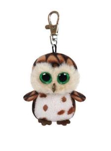 Opakowanie Beanie Boos Sammy - Brązowa Sowa 8,5cm - Brelok
