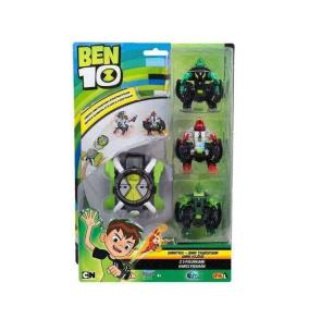 Opakowanie Ben 10 - Omnitrix Omni Transform 3 figurki zestaw2