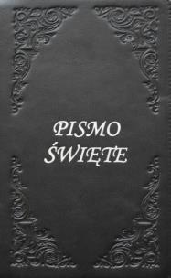 Okładka książki Biblia Tysiąclecia - oazowa, czarna, paginatory