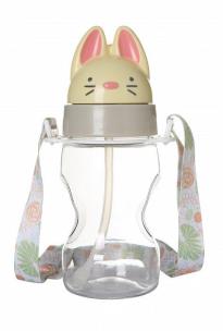 Opakowanie Bidon ze słomką - królik