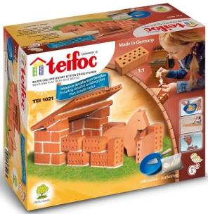 Okładka książki Budowle z cegiełek - Zagroda z konikiem