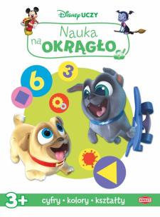 Okładka książki Disney uczy Nauka na okrągło