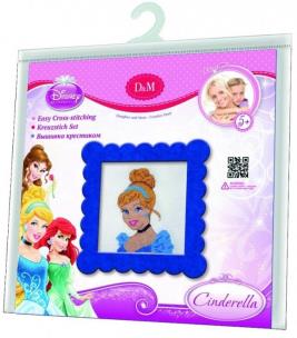 Okładka książki D&M Wyszywanka krzyżykowa - Kopciuszek