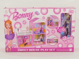 Opakowanie Dom B.O. pokoje + lalka