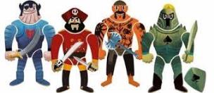 Opakowanie Drewniana układanka magnetyczna - Los Machos