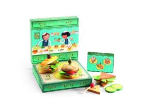 Opakowanie Drewniany zestaw - Kanapki