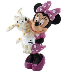 Figurka - Minnie z pieskiem. Wydawca: Bullyland. Multiszop.pl Opakowanie Figurka - Minnie z pieskiem