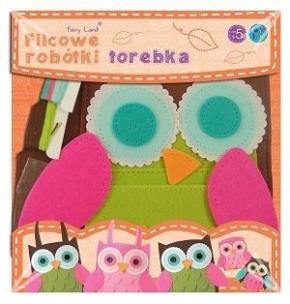 Opakowanie Filcowe Robótki Torba sowa - brązowa