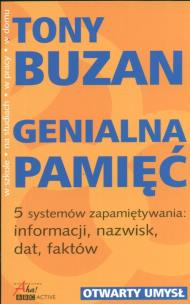 Genialna pamięć. Autor: Tony Buzan. Multiszop.pl Okładka książki Genialna pamięć