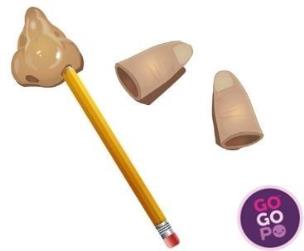 Opakowanie GoGoPo - Gumka do mazania i strugaczka nos