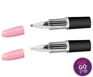 Opakowanie GoGoPo - Zakreślacze szminki 2szt