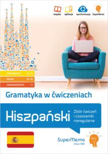 Okładka książki Gramatyka w ćwiczeniach. Hiszpański. Zbiór ćwiczeń i czasowniki nieregularne.