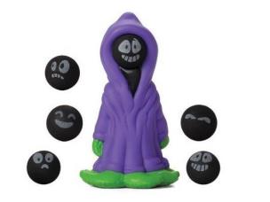 Opakowanie Gumowy strzelacz - fioletowy duszek