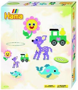 Opakowanie Hama Midi - Karuzela Jelonek/Wieloryb/Kwiat/Pociąg