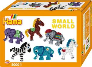 Opakowanie Hama Midi - Small World - Słonie / Koniki