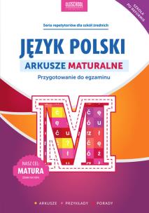 Okładka książki Język polski. Arkusze maturalne