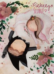 Opakowanie Karnet B6 Ślub - Pięknego ślubu