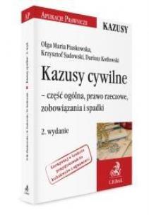 Okładka książki Kazusy cywilne - część ogólna, prawo rzeczowe...