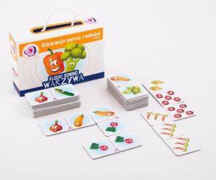 Opakowanie Klocki domino - Warzywa