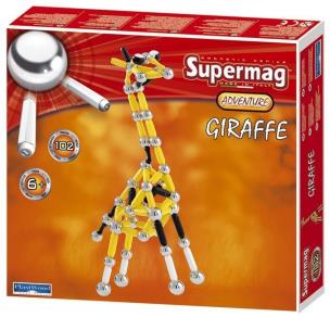 Opakowanie Klocki magnetyczne. Supermag - Żyrafa