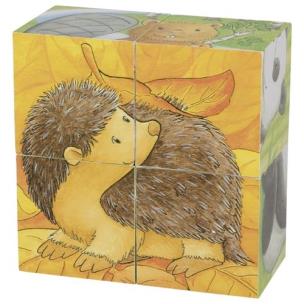 Opakowanie Klocki sześcienne małe zwierzęta