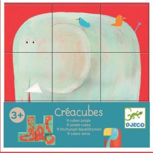 Opakowanie Klocki - Zwierzaki z dżungli