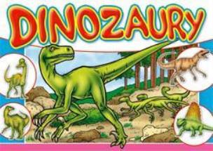 Okładka książki Kolorowanka. Małe dinozaury - Zielony dinozaur (A5, 12 str.)